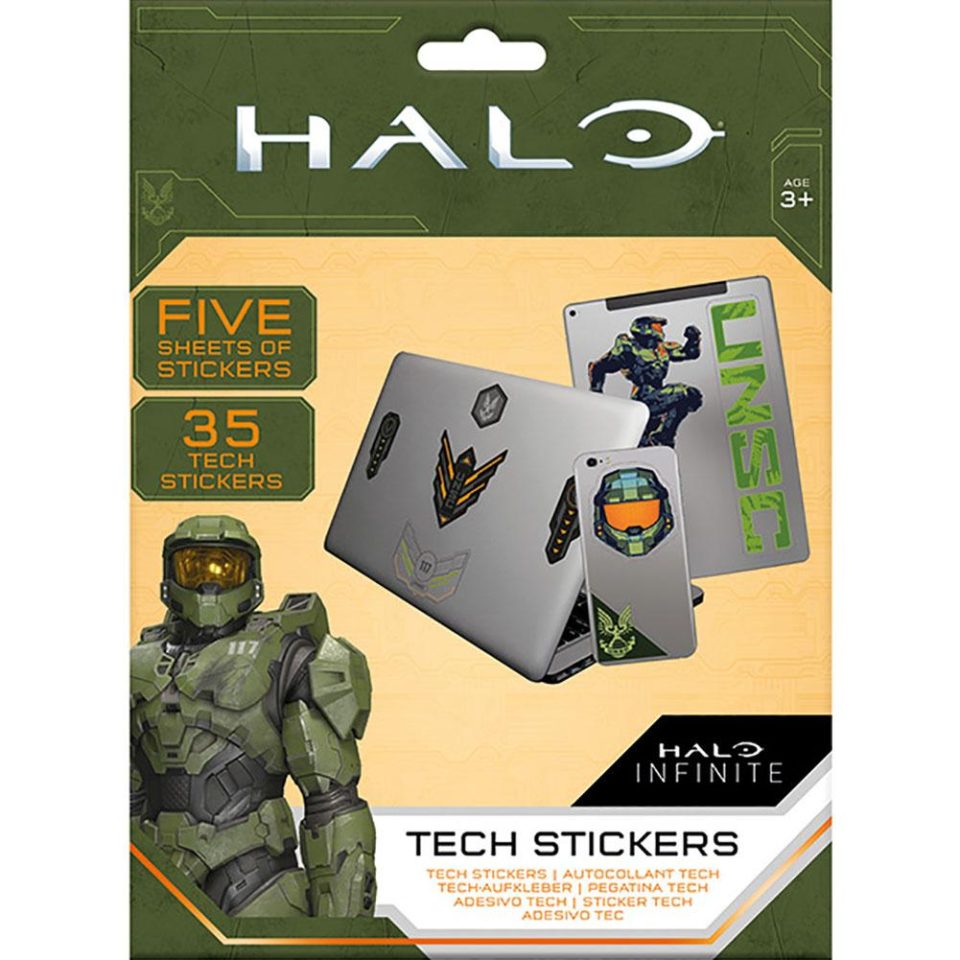 Halo naklejki