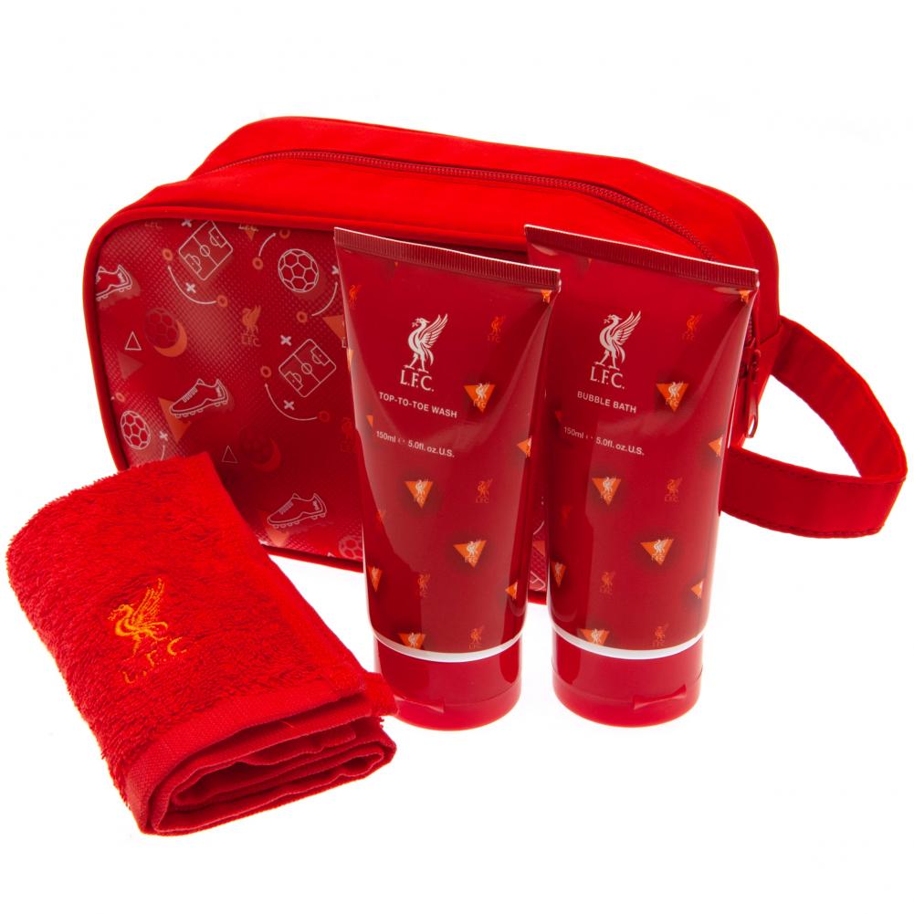 Liverpool FC Junior Washbag zestaw upominkowy
