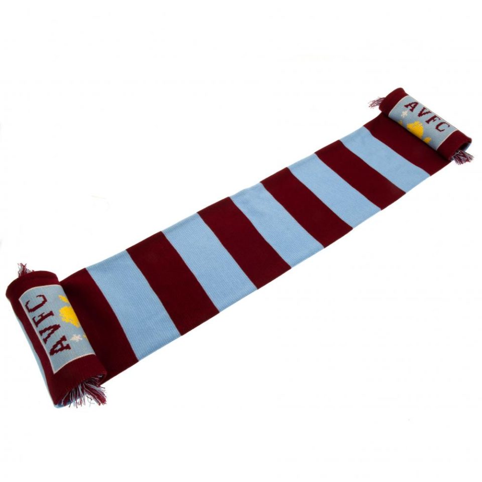 Aston Villa szalik pasiak