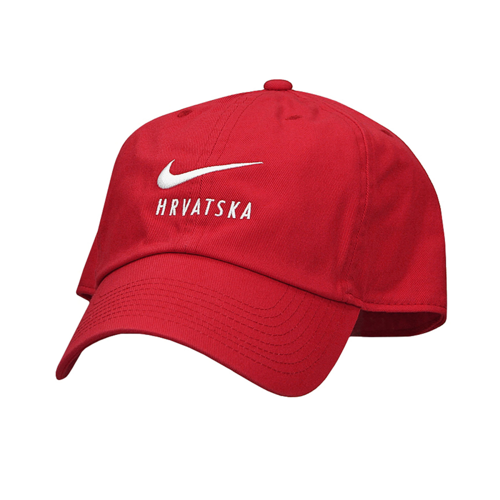 Czapka z daszkiem Nike Croatia Swoosh rozmiar MISC czerwona