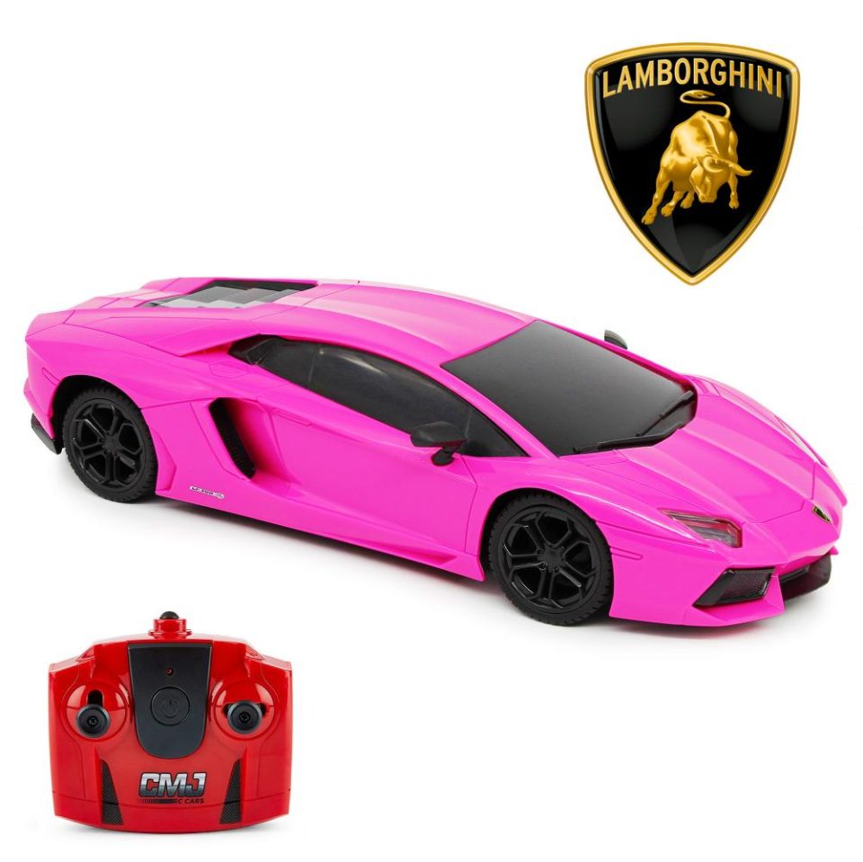 Lamborghini Aventador samochód zdalnie sterowany Pink