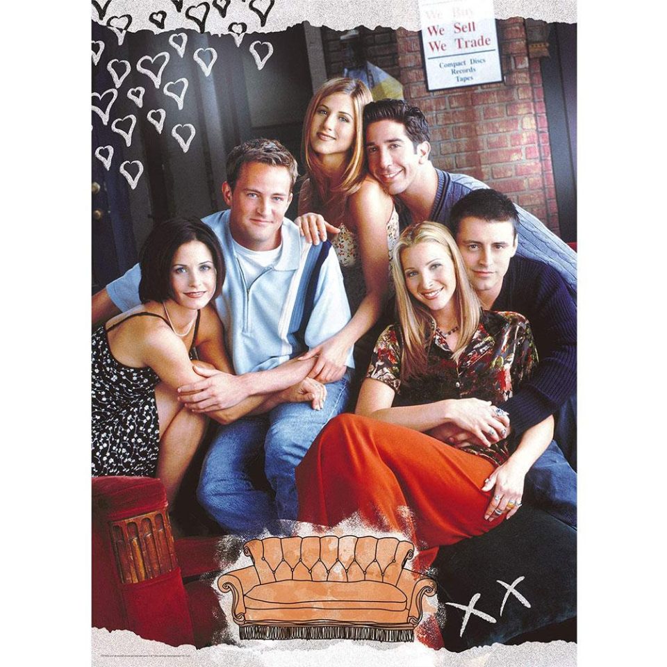 Przyjaciele puzzle 1000 szt.