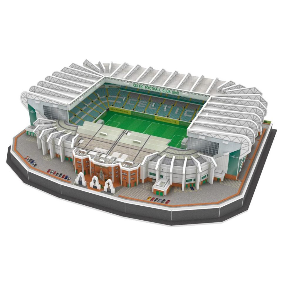 Celtic Glasgow 3D Stadion Puzzle