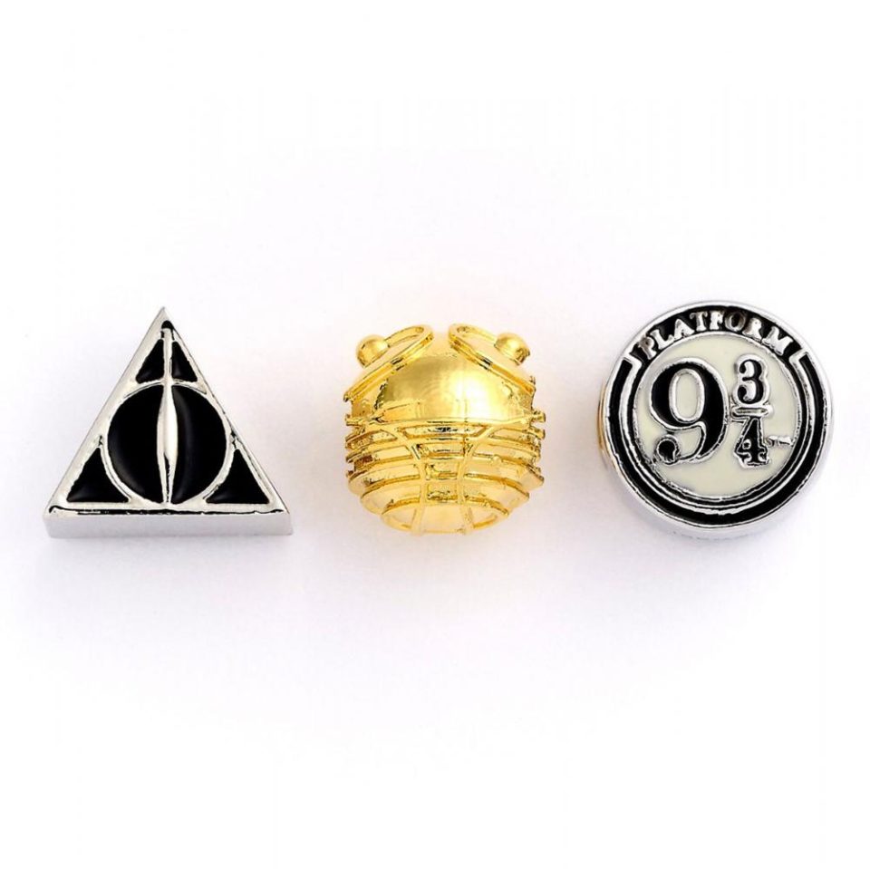 Harry Potter Silver Plated Spacer Bead Set