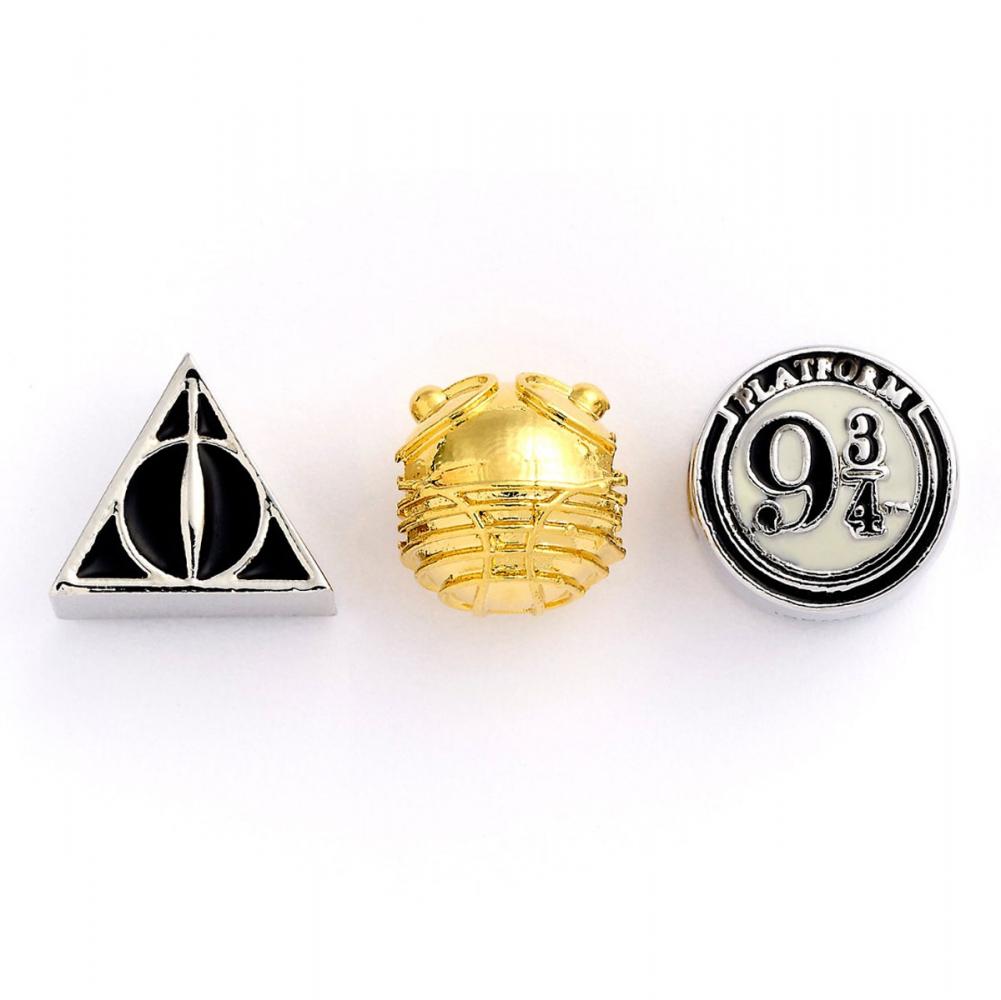 Harry Potter Silver Plated Spacer Bead Set