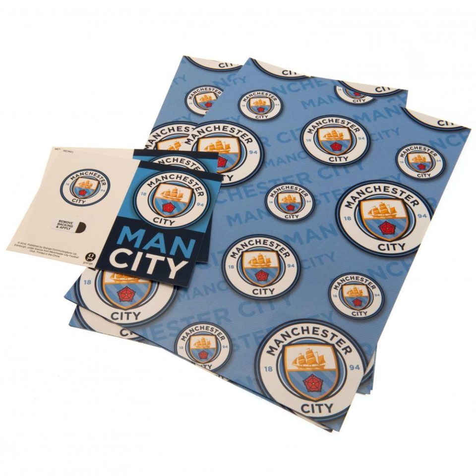 Manchester City opakowania prezentowe