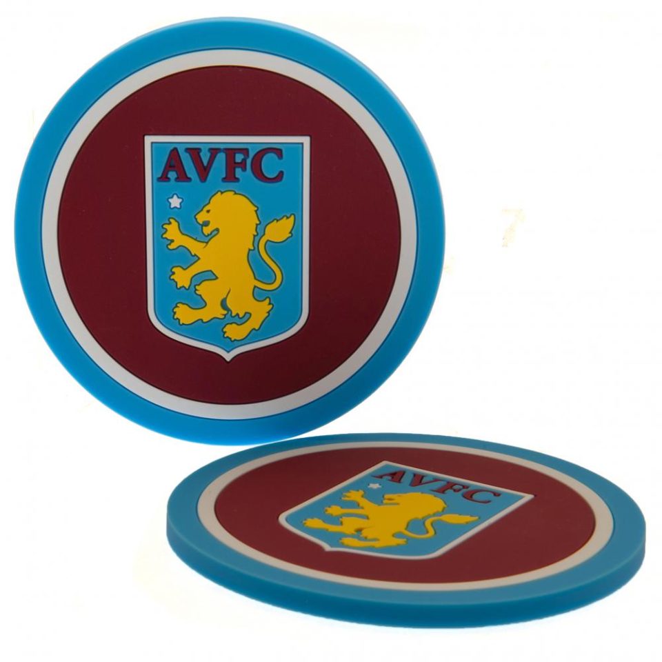 Aston Villa zestaw podkładek