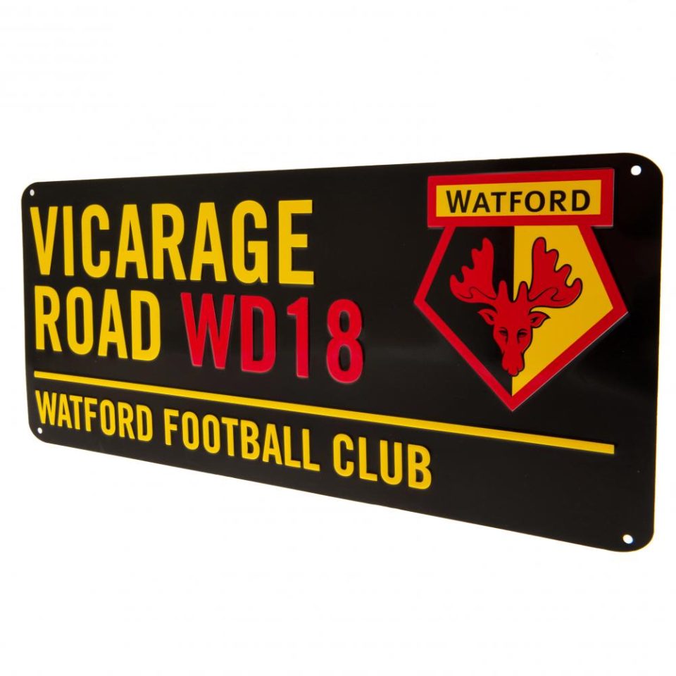 Watford FC tabliczka