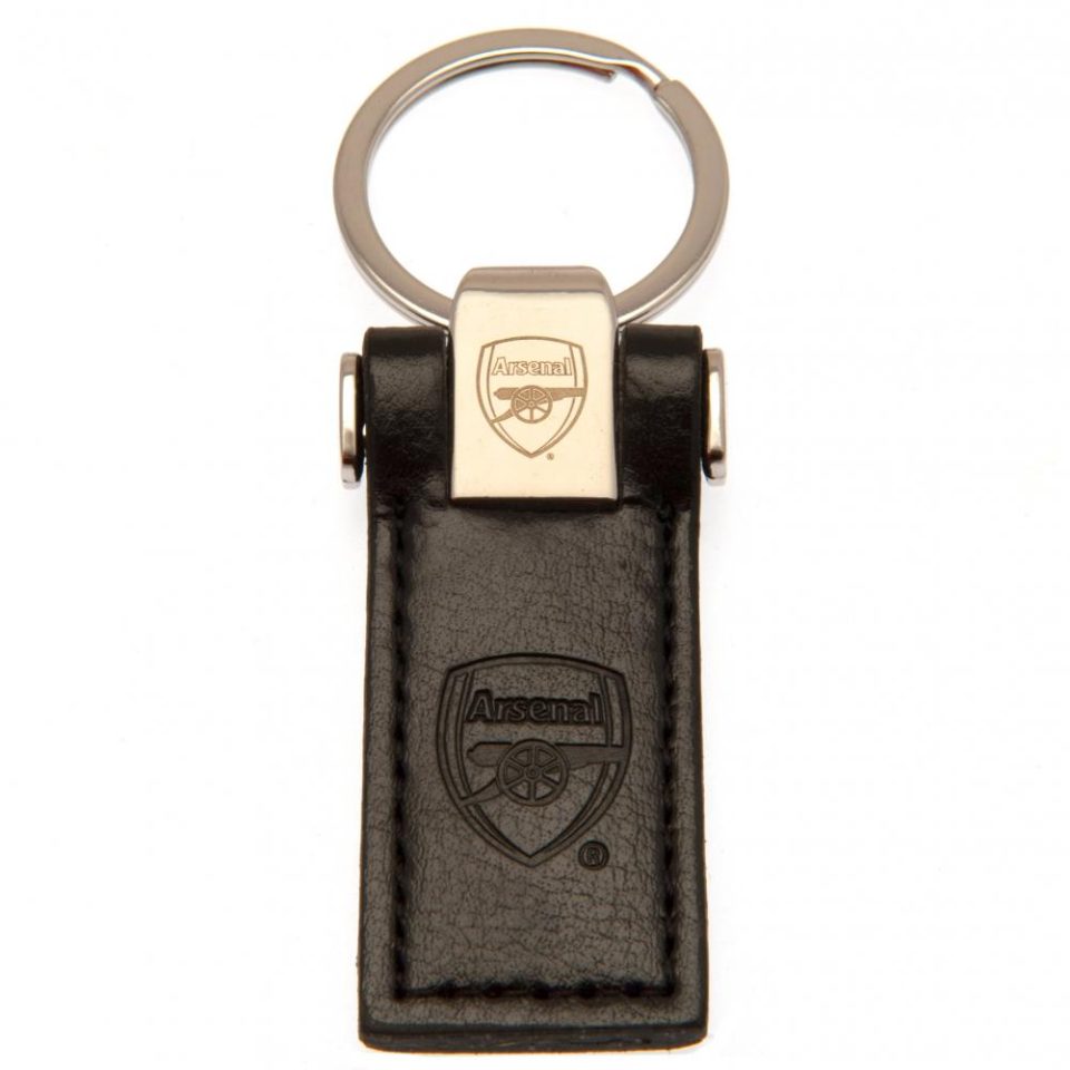 Arsenal Londyn Leather Key Fob