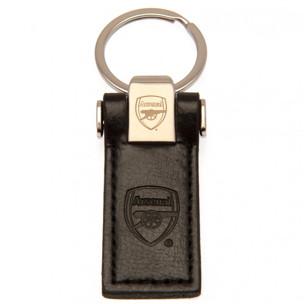 Arsenal Londyn Leather Key Fob