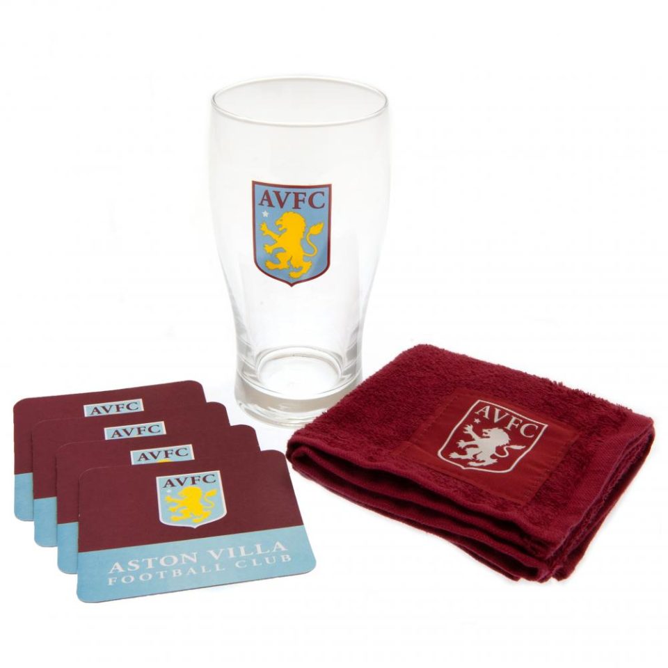 Aston Villa zestaw barowy