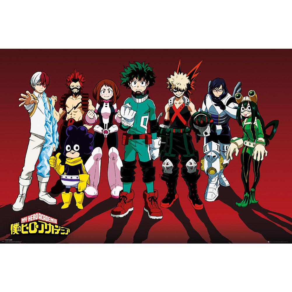 My Hero Acedamia plakat Line Up 265