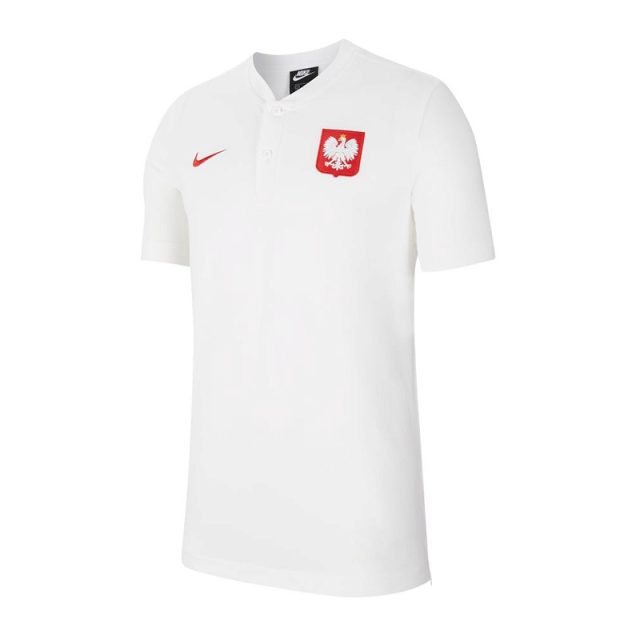 Koszulka Nike Polska NSW Modern polo rozmiar XL biała