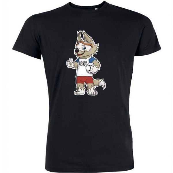 T-shirt MŚ 2018 Zabivaka czarny