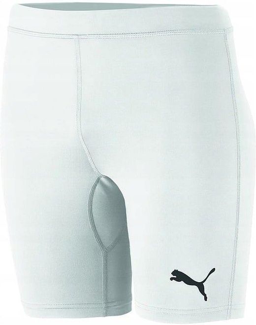 Spodenki męskie Puma LIGA Baselayer Short Tight białe